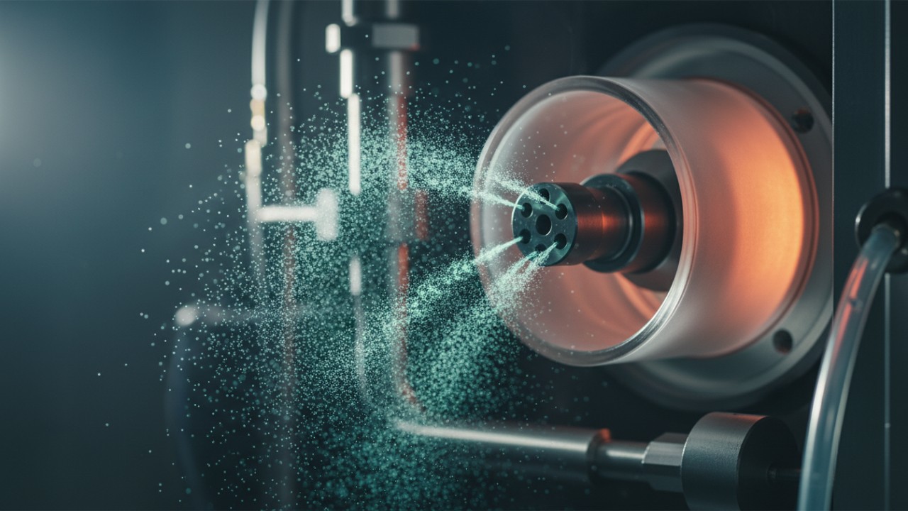 multi-hole nozzle atomization