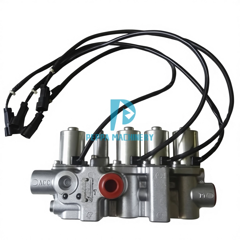 OEM PC130-7 Excavator Solenoid Valve Group 203-60-71210 Solenoid Valve Assy 203-60-71210 OEM PC130-7 Excavator Solenoid Valve Group 203-60-71210 Solenoid Valve Assy 203-60-71210