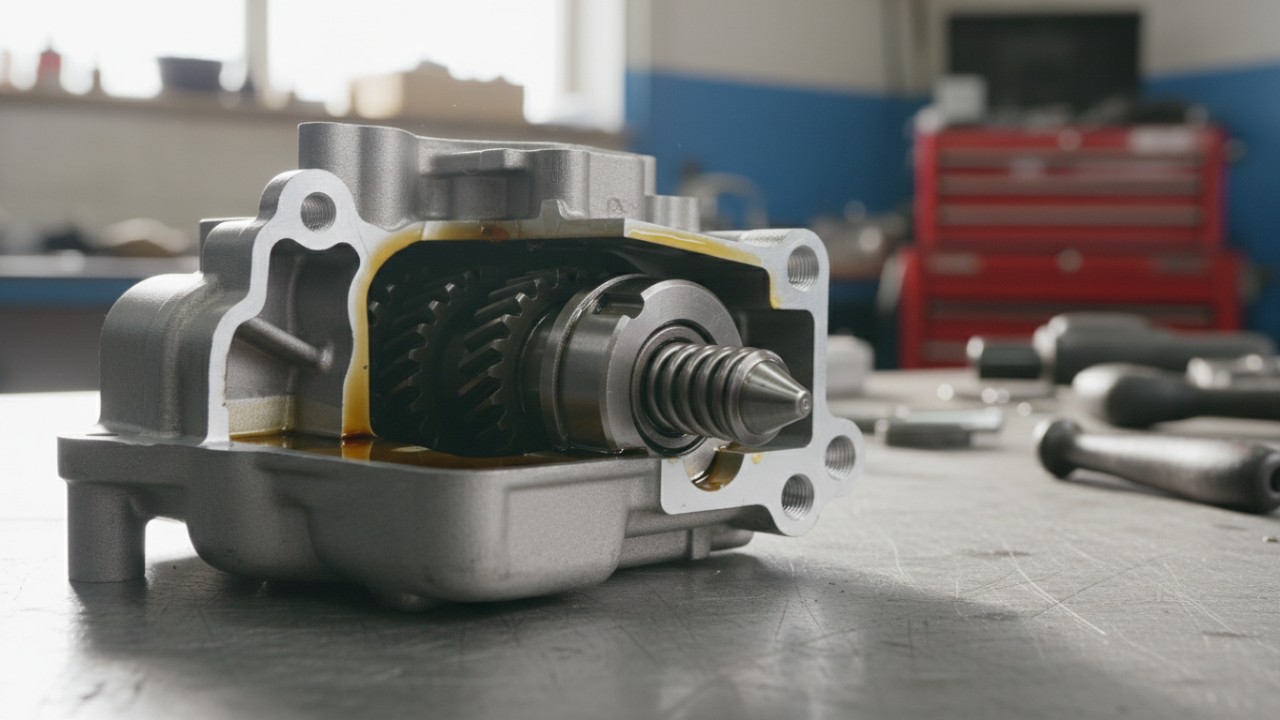 oil pressure relief valve