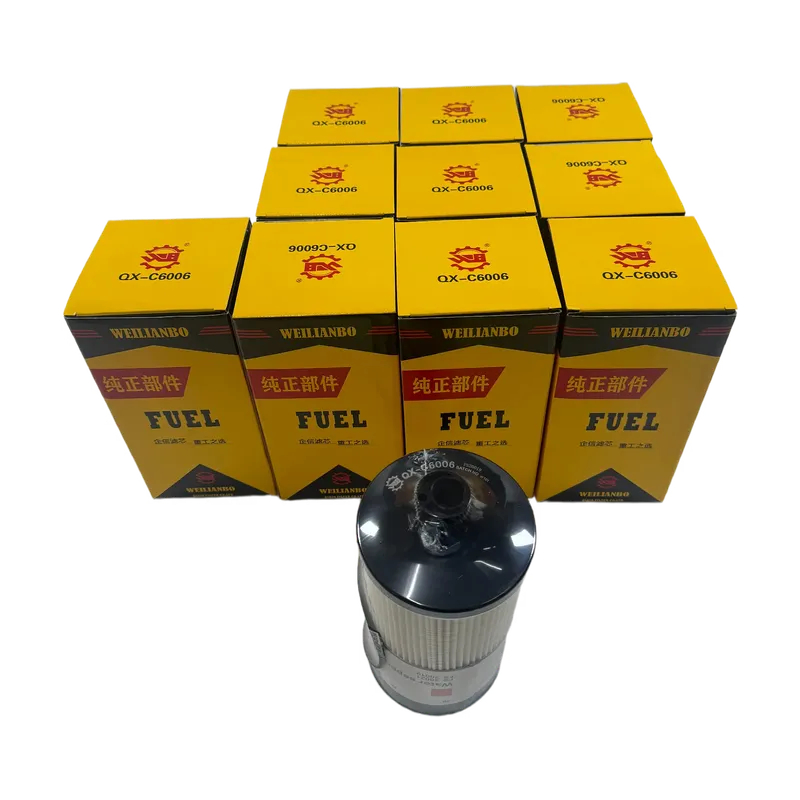 QX-C6006 Canister Filter Parts Oil Filter for for Liugong Excavator Manufacturer (4)