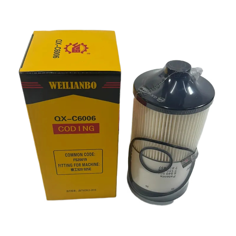 QX-C6006 Canister Filter Parts Oil Filter for for Liugong Excavator Manufacturer (6)
