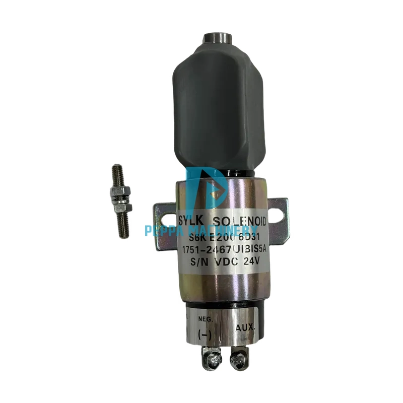 S6K 6D34Flameout solenoid valve (1) S6K 6D34Flameout solenoid valve (1)