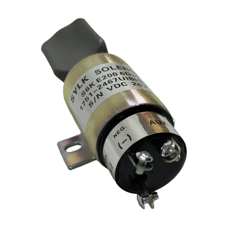 S6K 6D34Flameout solenoid valve (2)