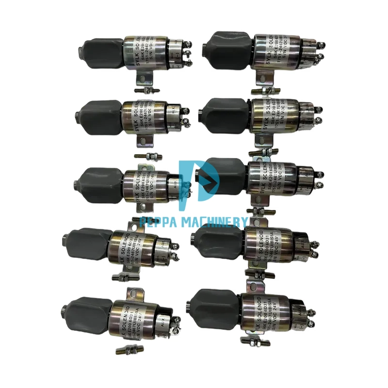 S6K 6D34Flameout solenoid valve (5) S6K 6D34Flameout solenoid valve (5)