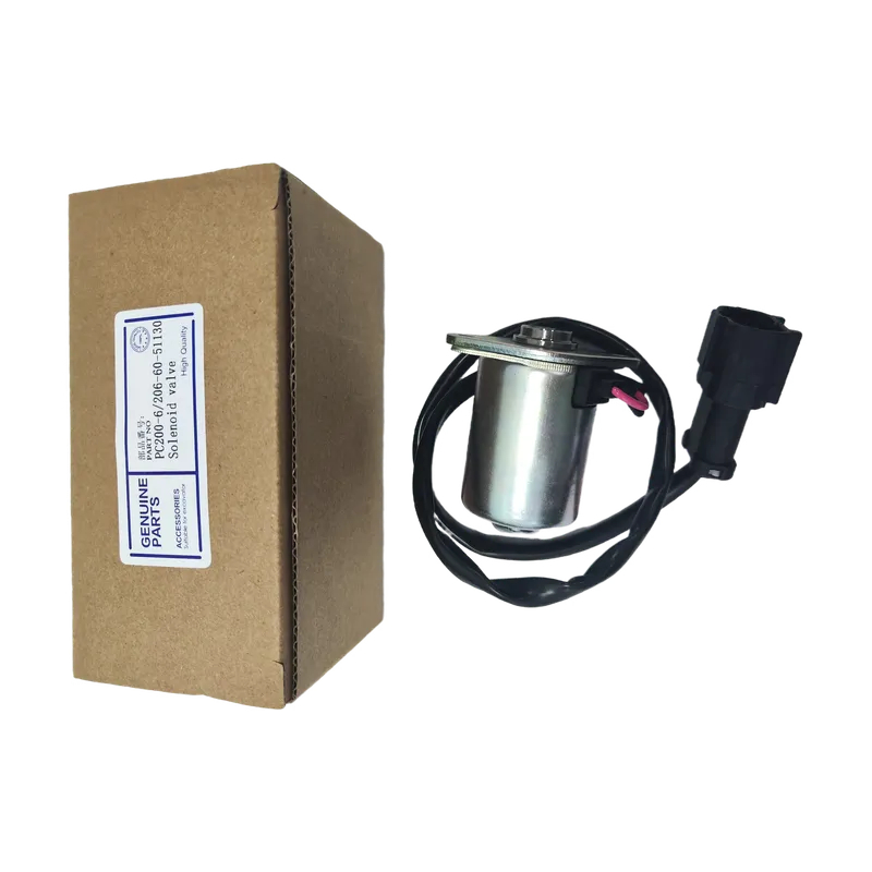 Solenoid Valve 206-60-51130 2066051130 for PC200 PC210 PC220 PC230 Solenoid Valve (1)