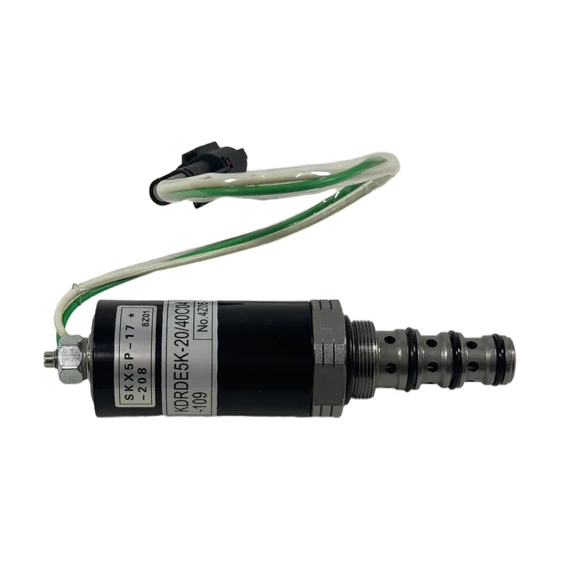 Solenoid Valve SKX5P-17-209 KDRDE5K-20 40C04-109 KDRDE5K-2040C04-109 for Excavator EC160 EC200 EC210 EC290 EC360 EC210B EC290B (1)