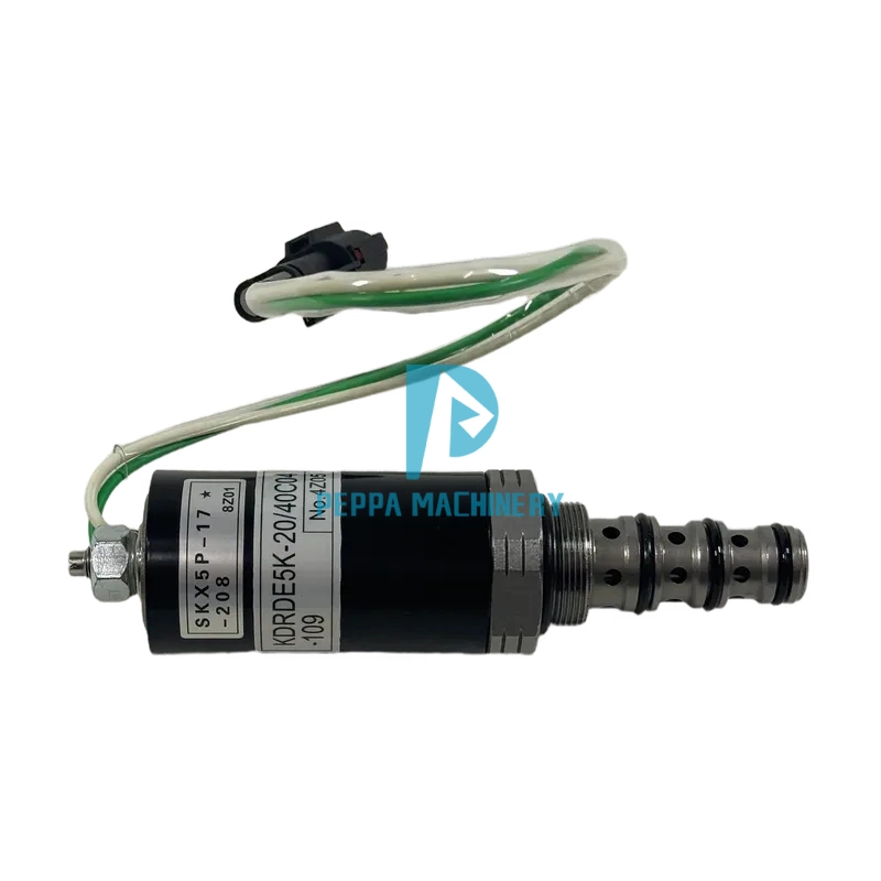 Solenoid Valve SKX5P-17-209 KDRDE5K-20 40C04-109 KDRDE5K-2040C04-109 for Excavator EC160 EC200 EC210 EC290 EC360 EC210B EC290B (1) Solenoid Valve SKX5P-17-209 KDRDE5K-20 40C04-109 KDRDE5K-2040C04-109 for Excavator EC160 EC200 EC210 EC290 EC360 EC210B EC290B (1)