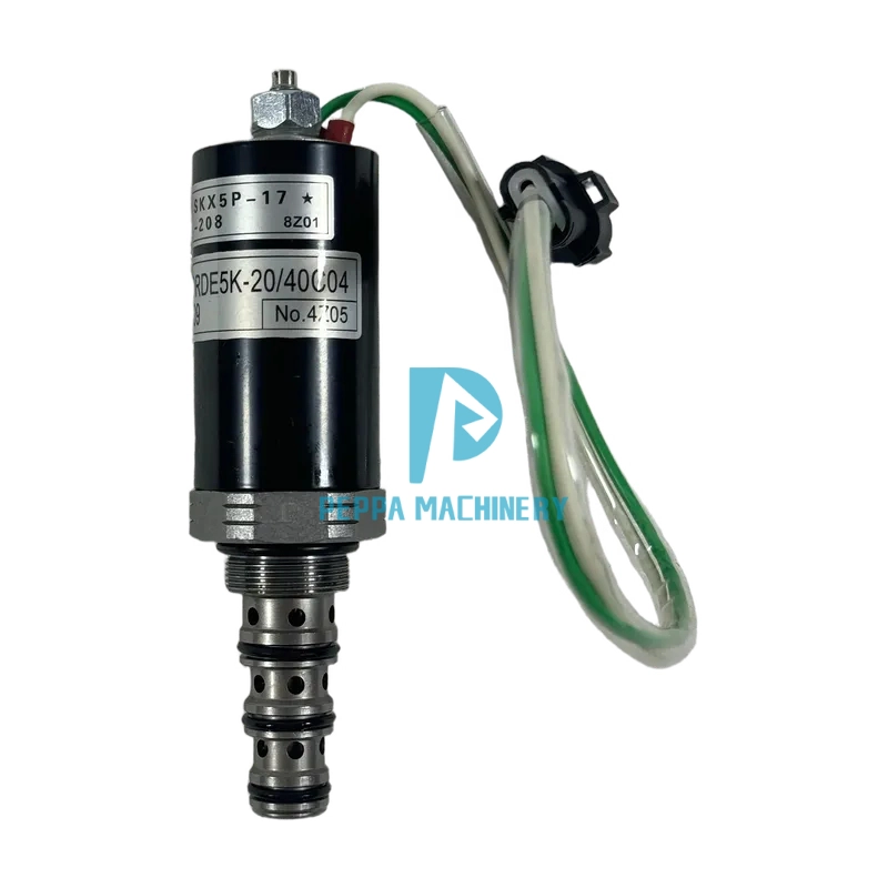 Solenoid Valve SKX5P-17-209 KDRDE5K-20 40C04-109 KDRDE5K-2040C04-109 for Excavator EC160 EC200 EC210 EC290 EC360 EC210B EC290B (2) Solenoid Valve SKX5P-17-209 KDRDE5K-20 40C04-109 KDRDE5K-2040C04-109 for Excavator EC160 EC200 EC210 EC290 EC360 EC210B EC290B (2)