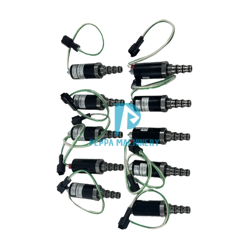 Solenoid Valve SKX5P-17-209 KDRDE5K-20 40C04-109 KDRDE5K-2040C04-109 for Excavator EC160 EC200 EC210 EC290 EC360 EC210B EC290B (4) Solenoid Valve SKX5P-17-209 KDRDE5K-20 40C04-109 KDRDE5K-2040C04-109 for Excavator EC160 EC200 EC210 EC290 EC360 EC210B EC290B (4)