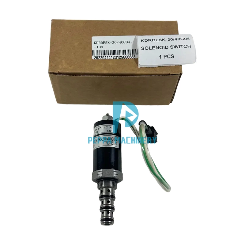 Solenoid Valve SKX5P-17-209 KDRDE5K-20 40C04-109 KDRDE5K-2040C04-109 for Excavator EC160 EC200 EC210 EC290 EC360 EC210B EC290B (8) Solenoid Valve SKX5P-17-209 KDRDE5K-20 40C04-109 KDRDE5K-2040C04-109 for Excavator EC160 EC200 EC210 EC290 EC360 EC210B EC290B (8)