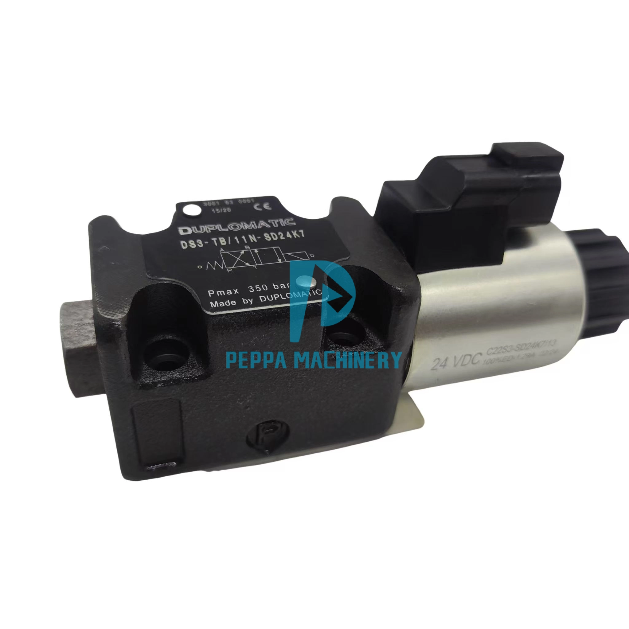 Zoomlion Parts for Construction Industries New DS3-TB-11N-D24K7 Duplomatic Solenoid for Concrete Pump Truck Excavator Machinery (2) Zoomlion Parts for Construction Industries New DS3-TB-11N-D24K7 Duplomatic Solenoid for Concrete Pump Truck Excavator Machinery (2)