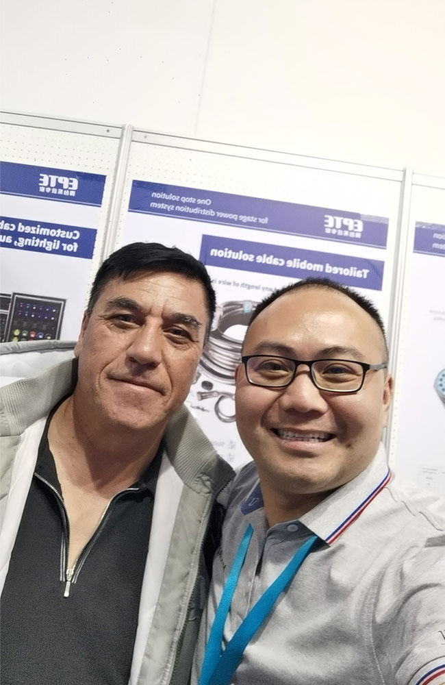 2024-German-Prolight+sound-took-a-group-photo-with-X6-customers