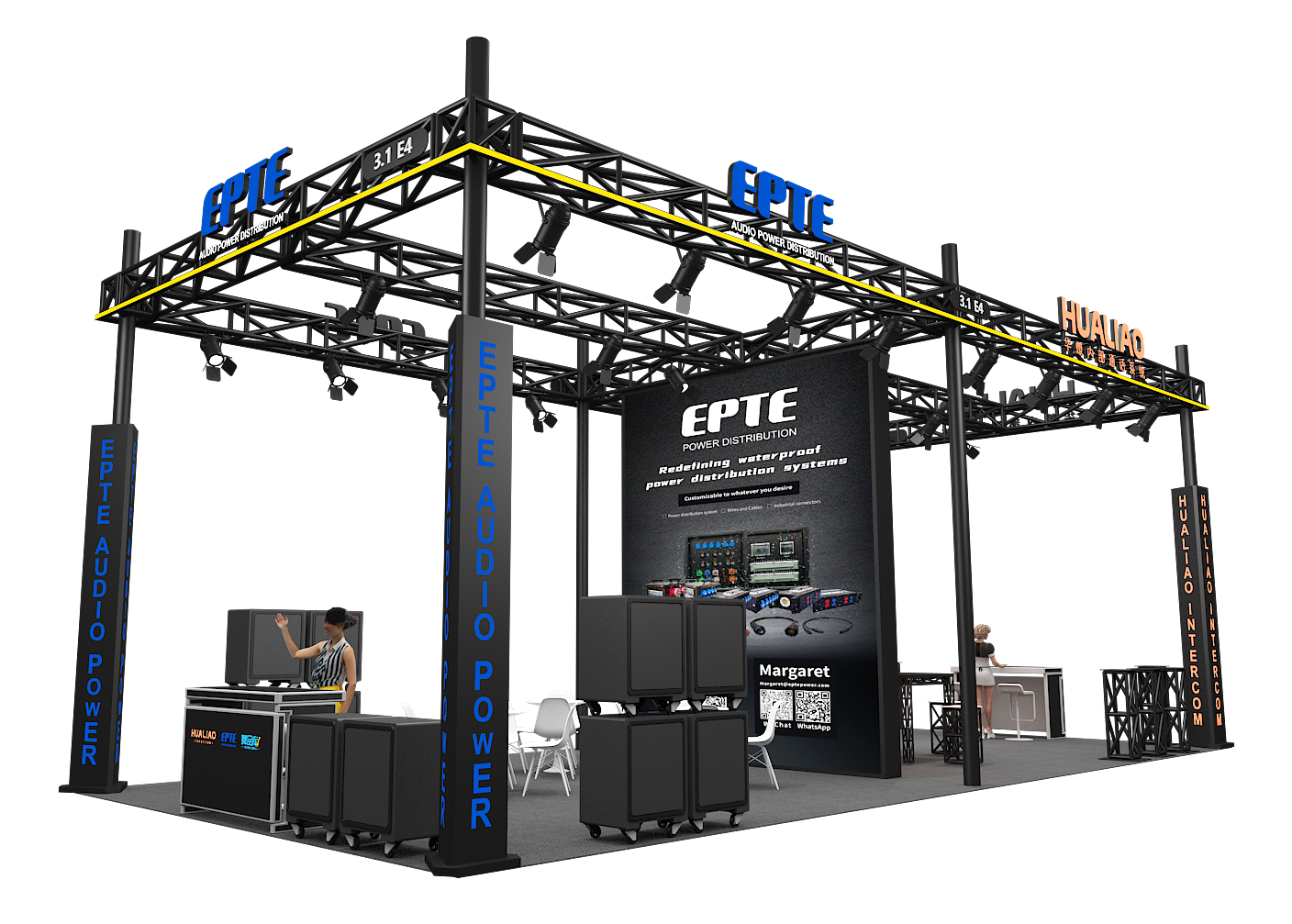 2026 GETshow Booth 3.1E4-HUALIAO展馆 2026 GETshow Booth 3.1E4-HUALIAO展馆