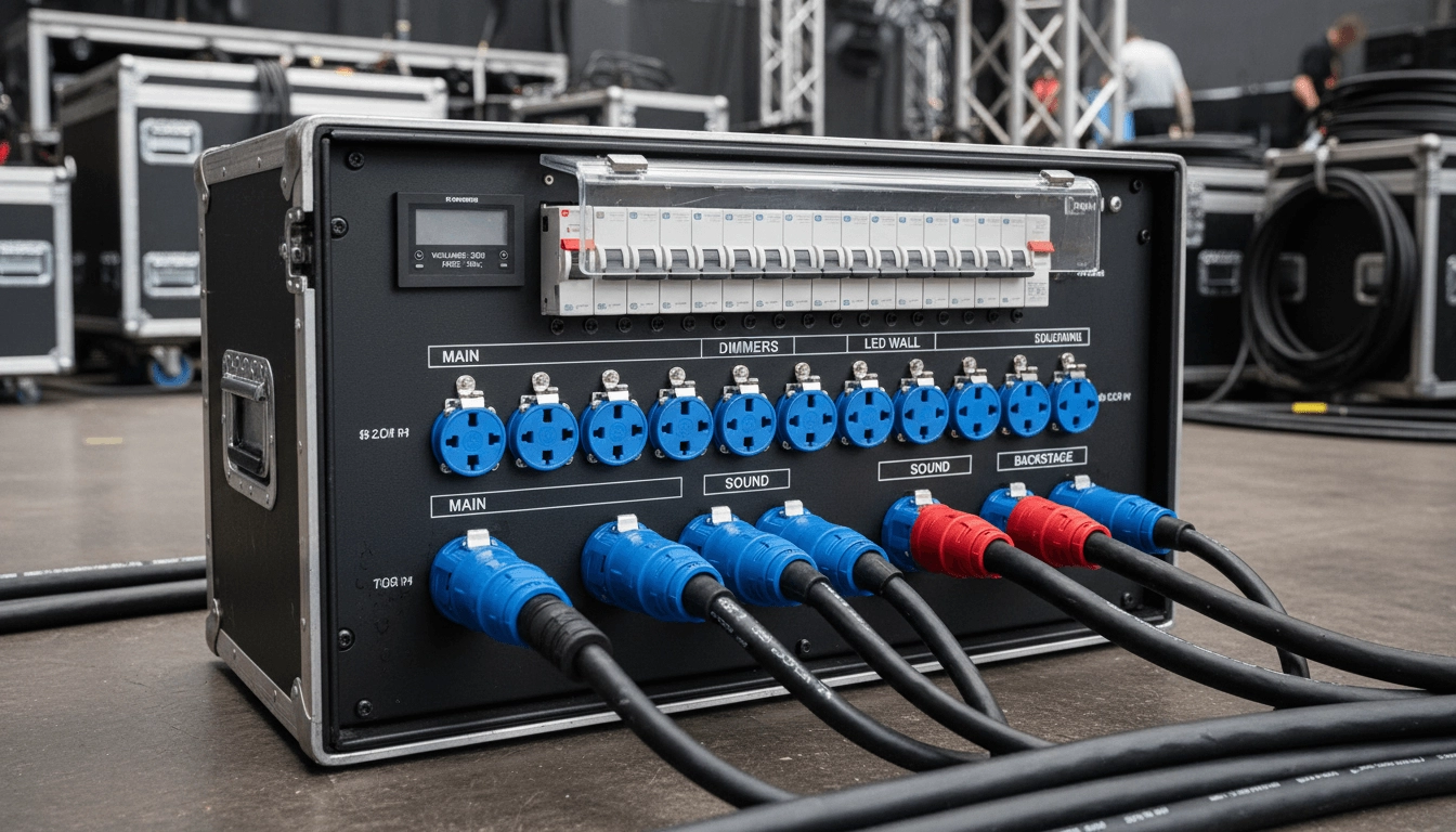 Power Distribution Box for stage