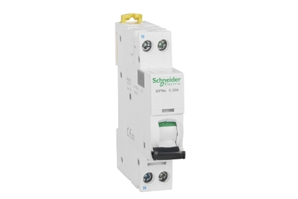 schneider iDPNa _Line + Neutral_ Mini Circuit Breaker
