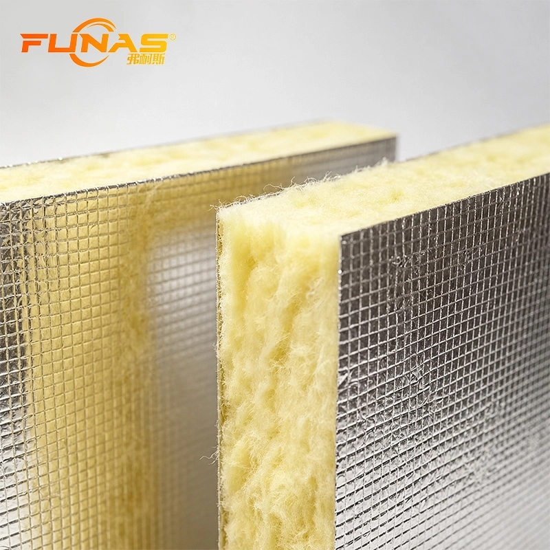 Glass wool insulation board for wall and roof insulation - FUNAS