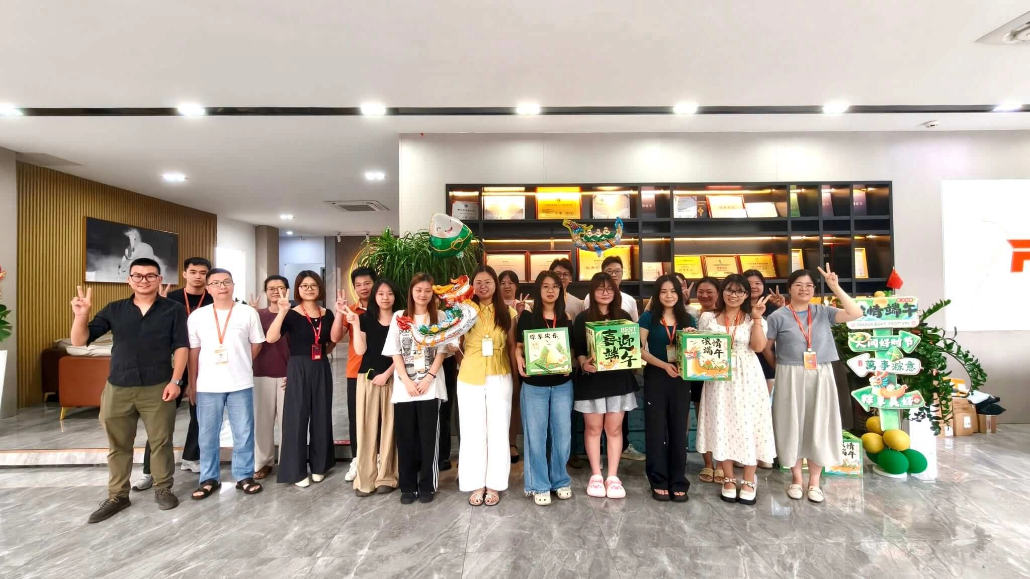 FUNAS team celebrating Dragon Boat Festival - FUNAS