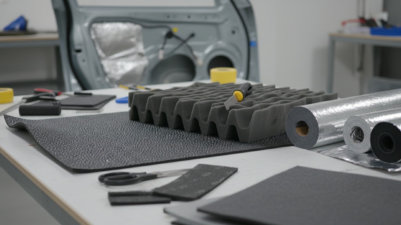 automotive sound insulation materials