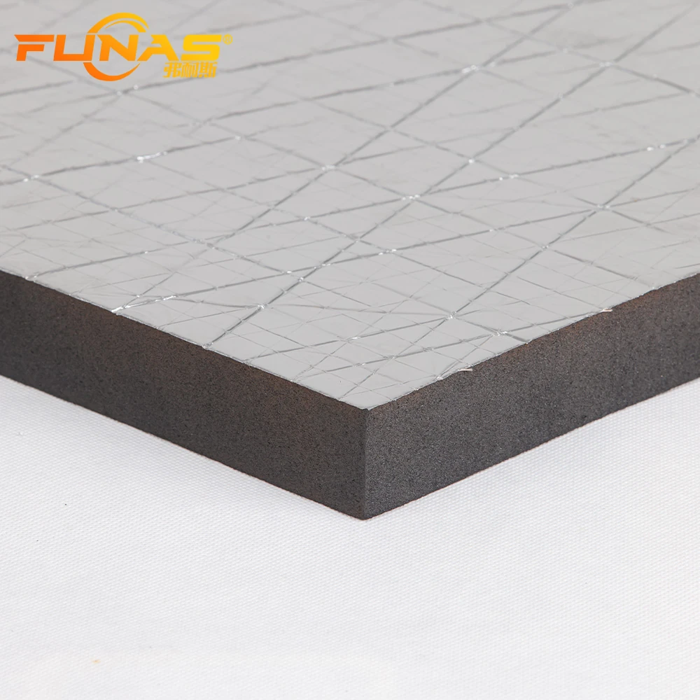 FUNAS rubber foam insulation sheet with adhesive backing type A - FUNAS
