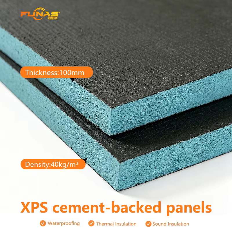 XPS extruded foam board for construction insulation - FUNAS