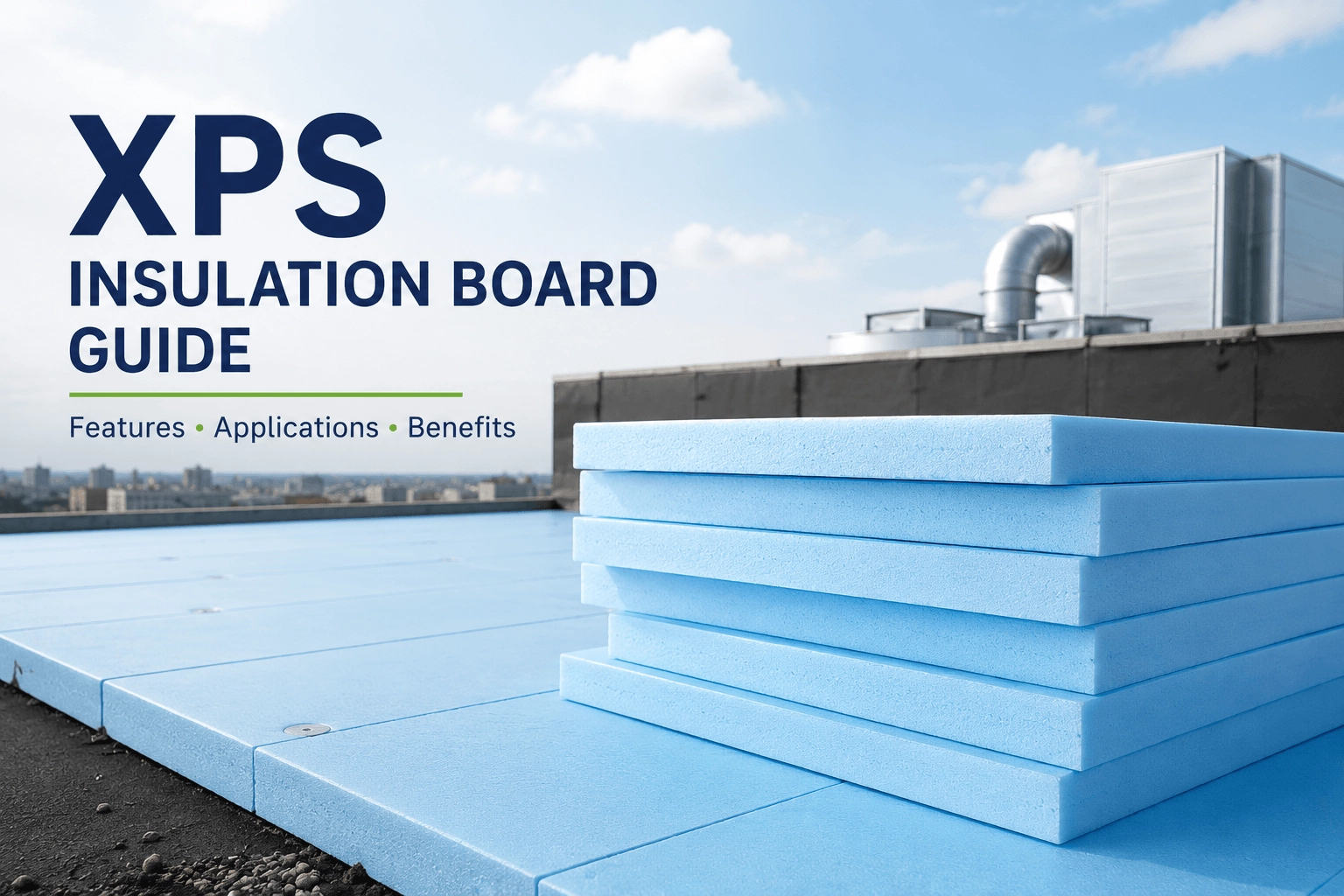 XPS Insulation Board for Construction Projects Applications and Selection Guide - FUNAS