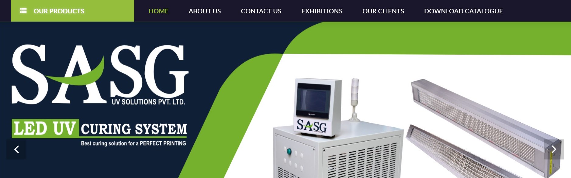 SASG uv led curing system  manufacturer
