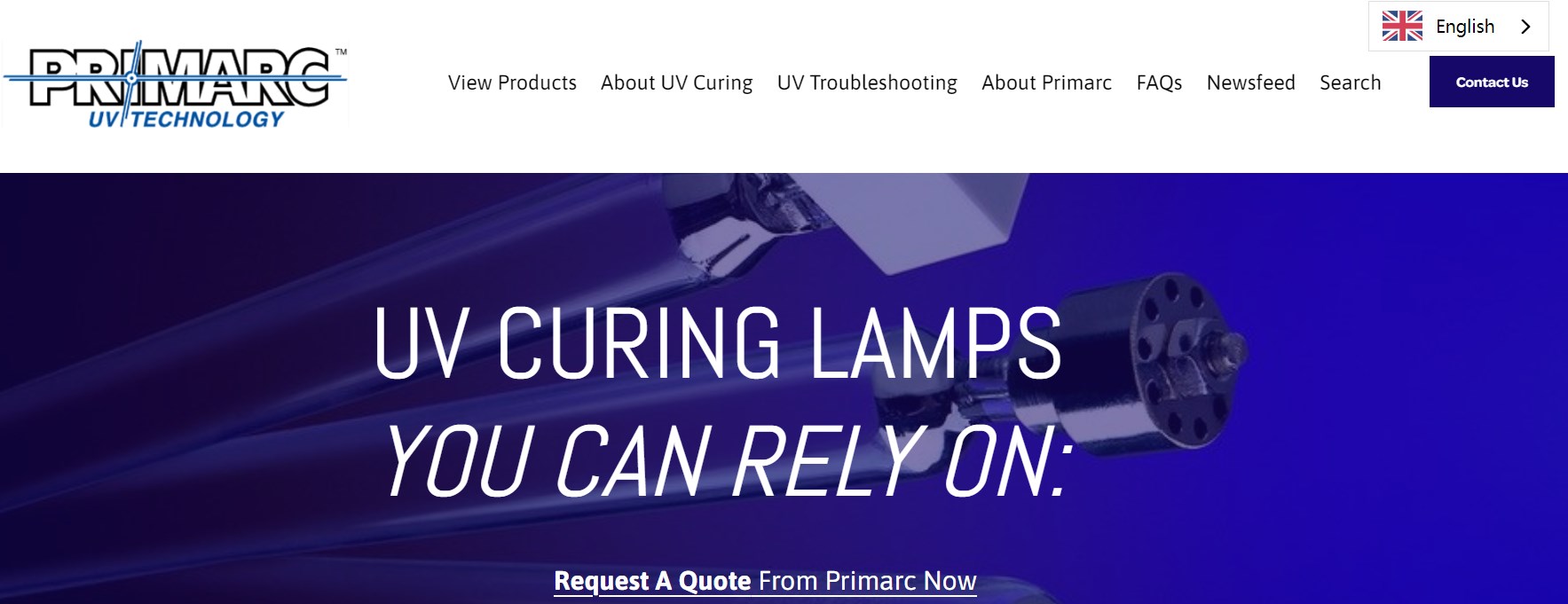 PRIMARC curing lamp manufacturer