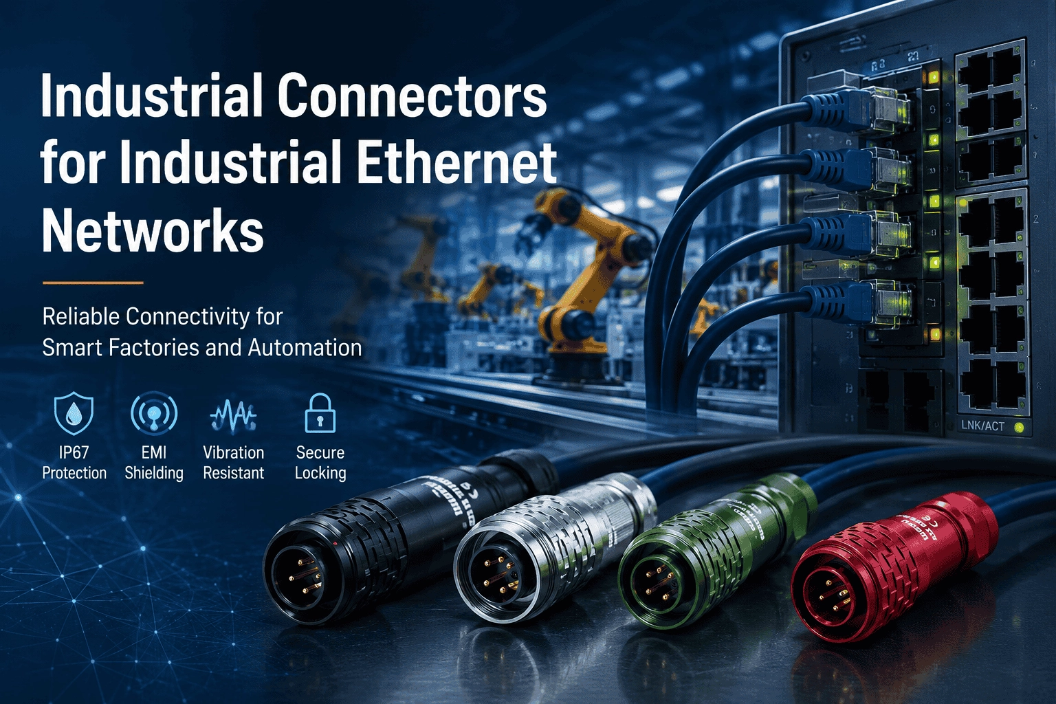 Industrial Connectors for Industrial Ethernet Networks - WEIPU