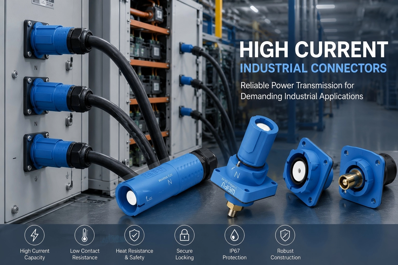 High Current Industrial Connector - WEIPU