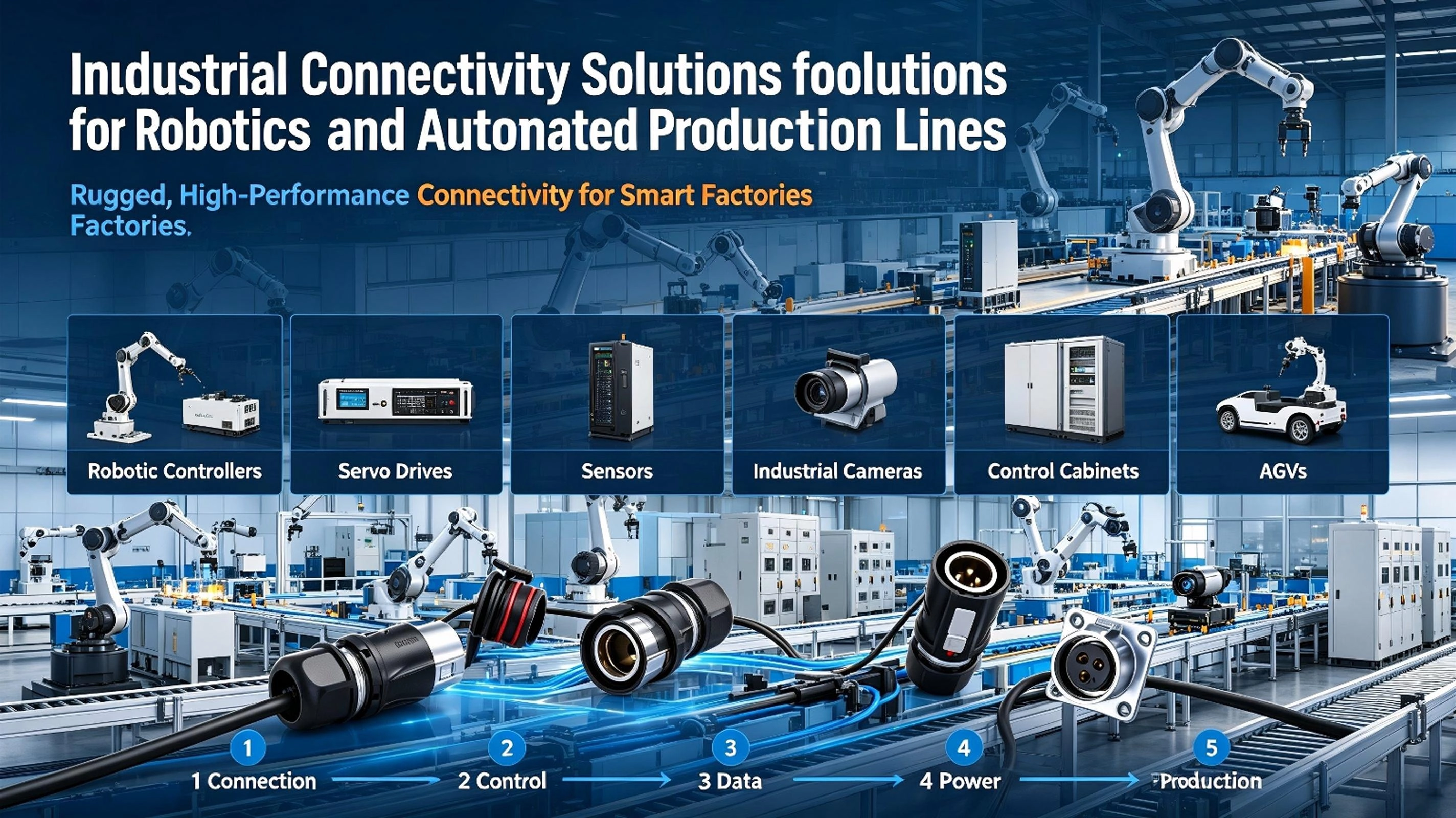 industrial connectivity solutions for robotics and automated production lines - WEIPU