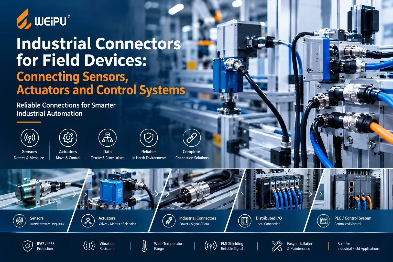 Industrial Connectors for Field Devices - WEIPU
