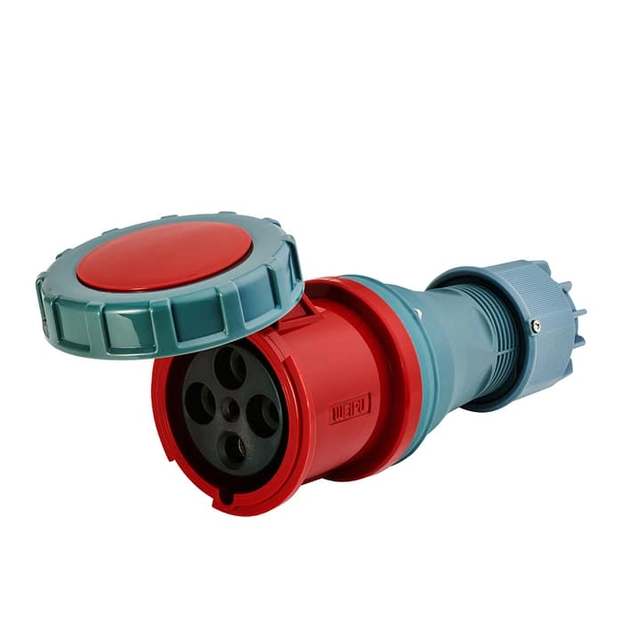 125A 4PIN Clamping cable fix TYP2719-IP67 1 - WEIPU