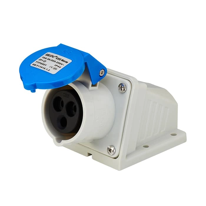 16A 3PIN Surface Mount Socket TYP6601-IP44 1 - WEIPU 16A 3PIN Surface Mount Socket TYP6601-IP44 1 - WEIPU