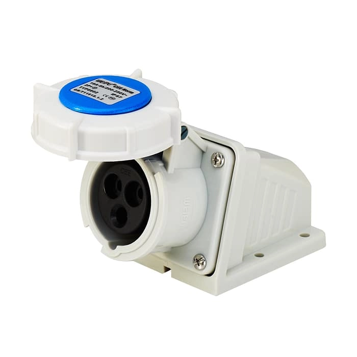 16A 3PIN Surface Mount Socket TYP8602-IP67 1 - WEIPU