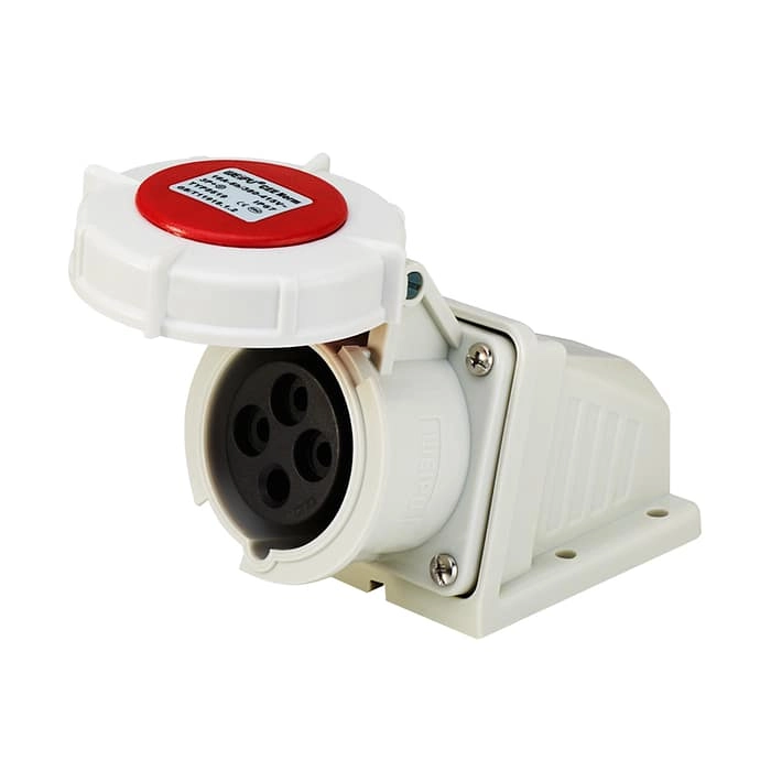 16A 4PIN Surface Mount Socket TYP8619-IP67 1 - WEIPU