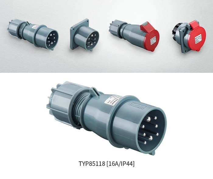 16A 8-pin connector TYP85118 2 - WEIPU 16A 8-pin connector TYP85118 2 - WEIPU