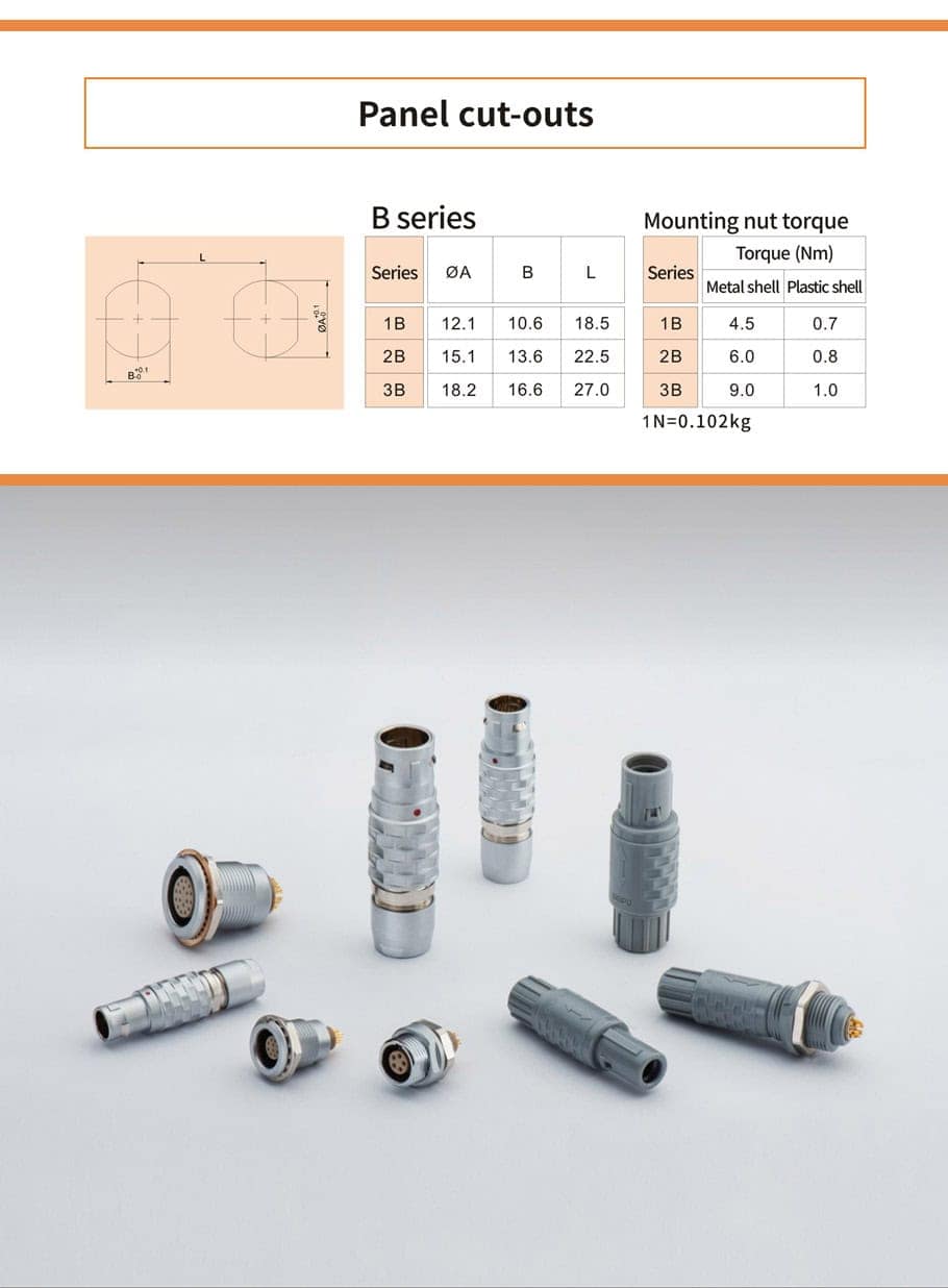 Precision connector