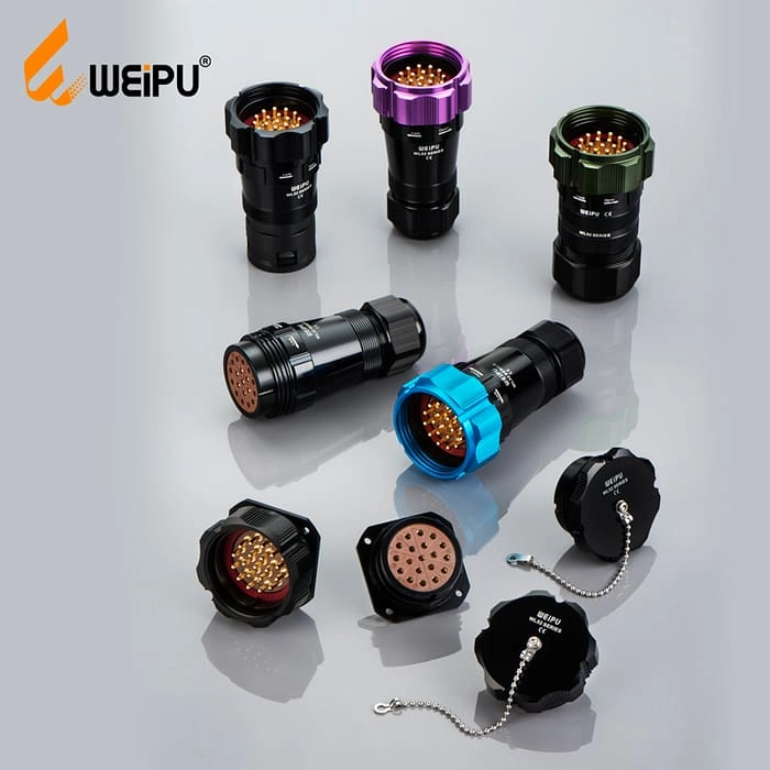 WL52K19TADⅠ Female-contact connector for PG29 Plastic hose adapter IP67 2 - WEIPU