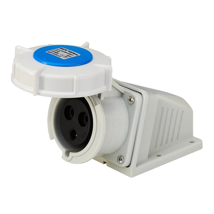 32A 3PIN Surface Mount Socket TYP8802-IP67 1 - WEIPU