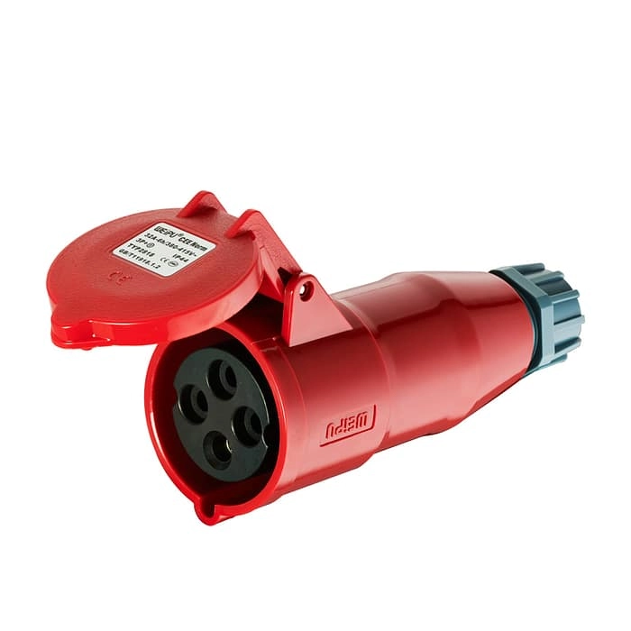 32A 4PIN Clamping cable fix TYP2818-IP44 1 - WEIPU