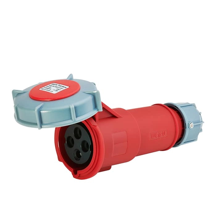 32A 4PIN Clamping cable fix TYP2819-IP67 1 - WEIPU