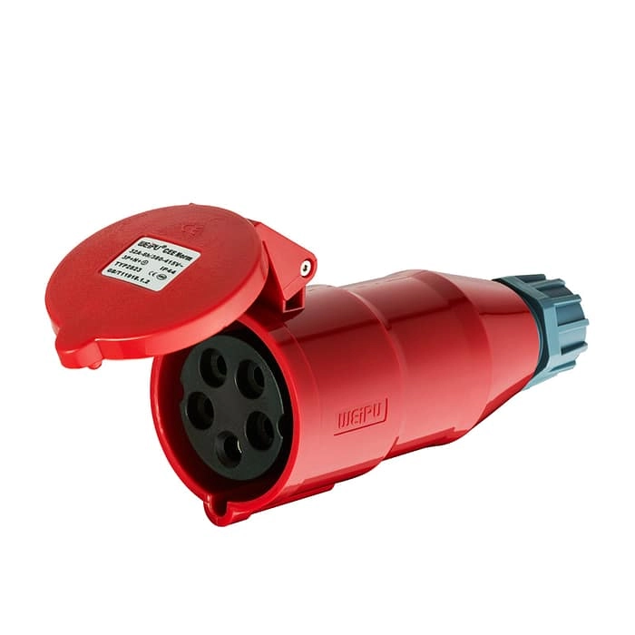 32A 5PIN Clamping cable fix TYP2823-IP44 1 - WEIPU