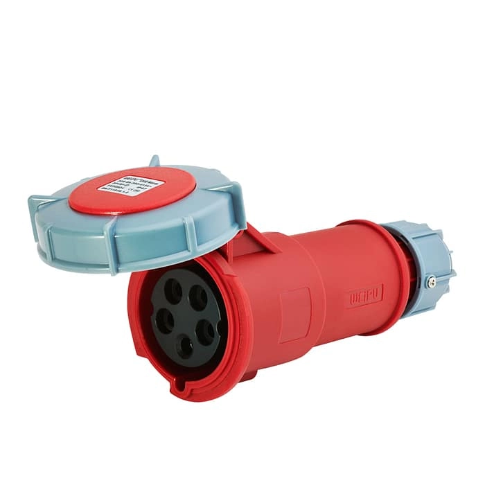 32A 5PIN Clamping cable fix TYP2824-IP67 1 - WEIPU
