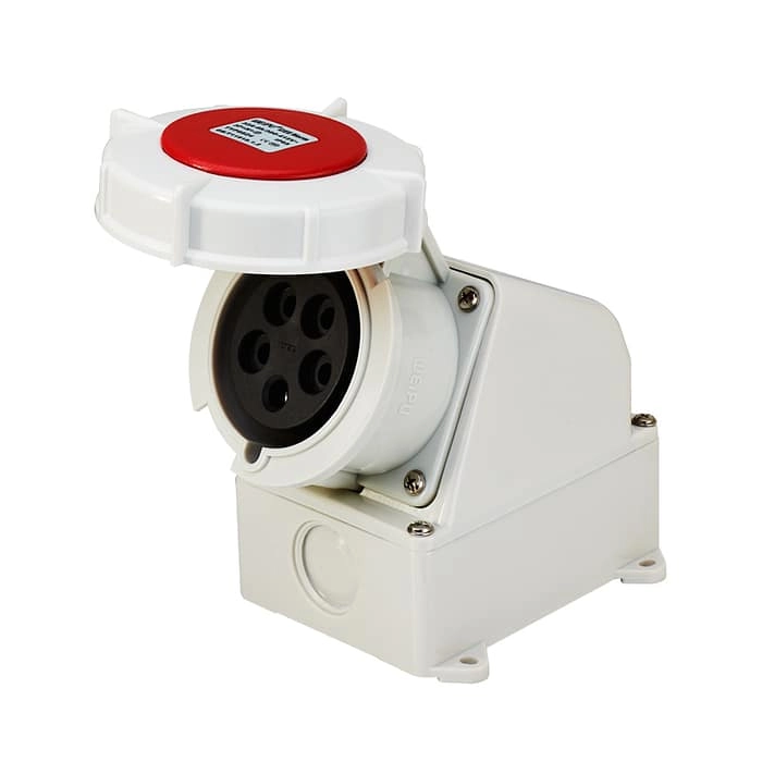 32A 5PIN Surface Mount Socket TYP6824-IP65 1 - WEIPU