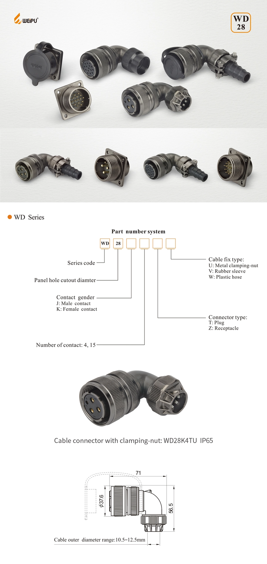 WD28 Details - WEIPU