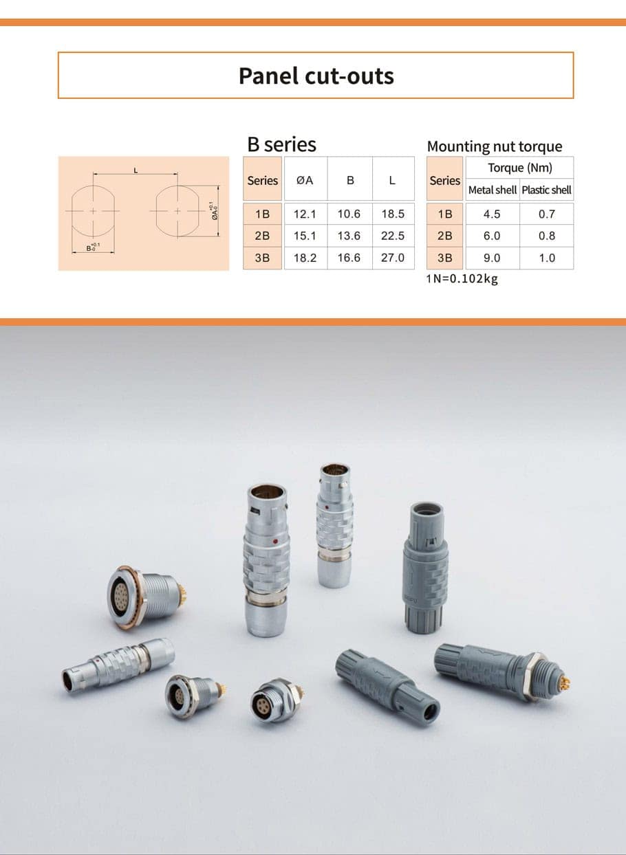 Precision connector