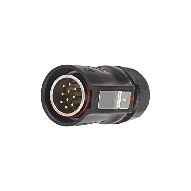 WK24 TE waterproof circular industrial connector male plug for automation machinery equipment - WEIPU