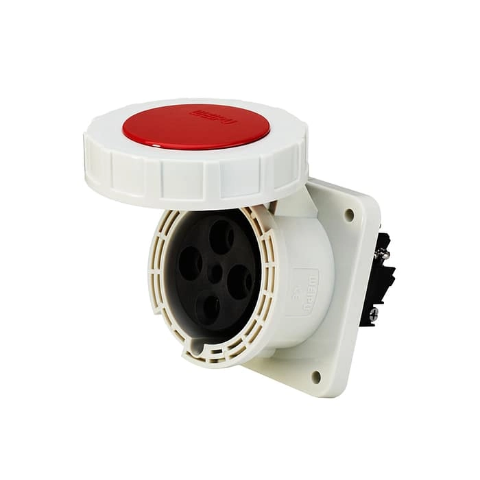63A 4PIN Panel Mount Socket TYP5919-IP67 1 - WEIPU