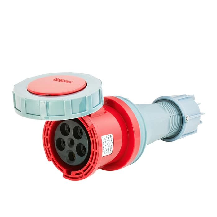 63A 5PIN Clamping cable fix TYP2924-IP67 1 - WEIPU