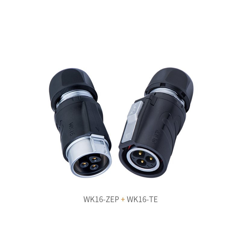 Weipu WK16 TE plug matching WK16 ZEP shielded inline socket V0 fireproof set product shot